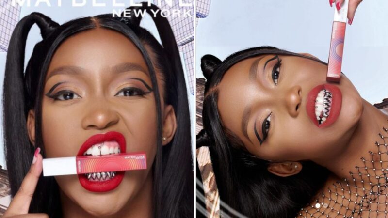 Kamo Mphela's Collaboration with Maybelline For Superstay Show down